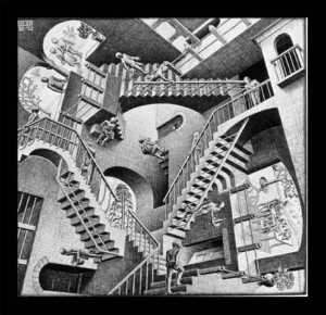 Nope. Escher's got nothing on Dr. Wily's lack of planning.